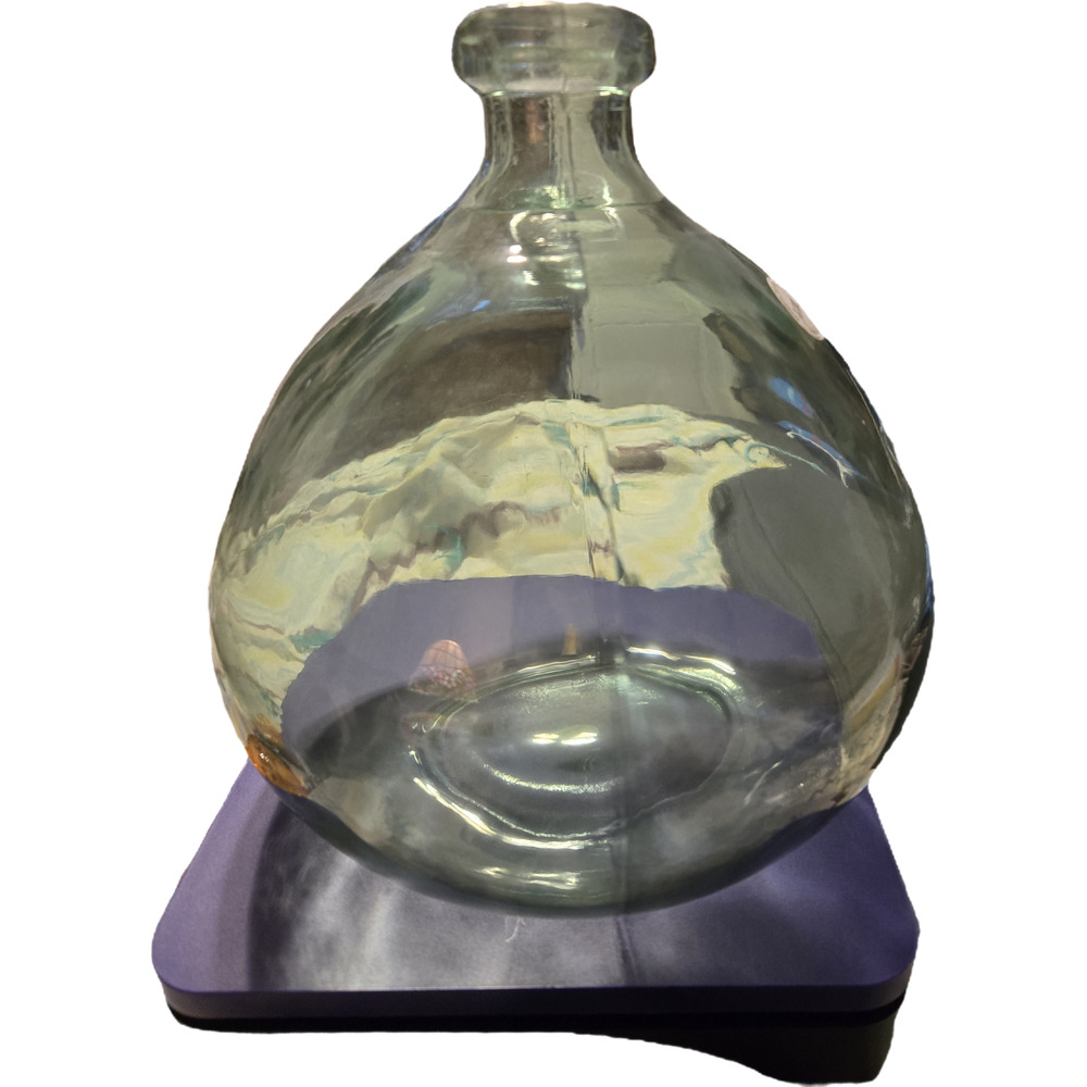Vidrios San Miguel Recycled Glass Balloon Vase Demijohn